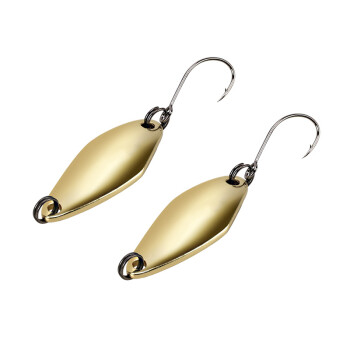 溪趣2.3g勺型马口亮片路亚饵 Fishing Lure