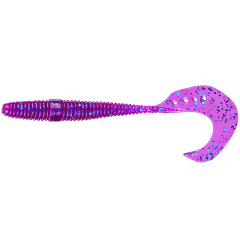 诱攻 卷尾软虫85mm/2.4g（16只装） Soft Bait