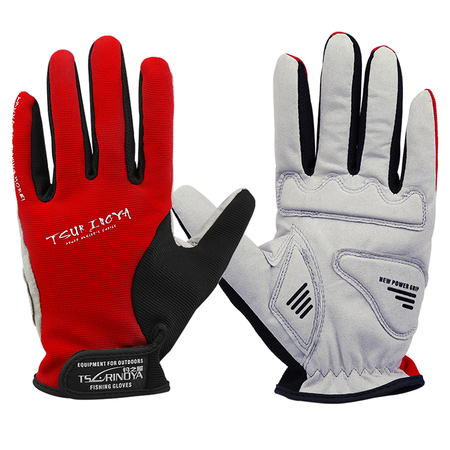 全指耐磨钓鱼手套 Finger Glove