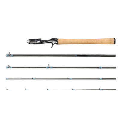 路亚河谷 五节便携游钓路亚竿 Fishing Rod