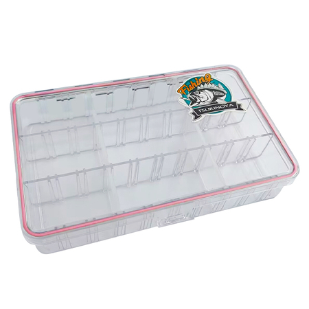 透明分隔插片式路亚饵盒Lure Case