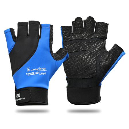 轻薄冰丝半指钓鱼手套 Finger Glove