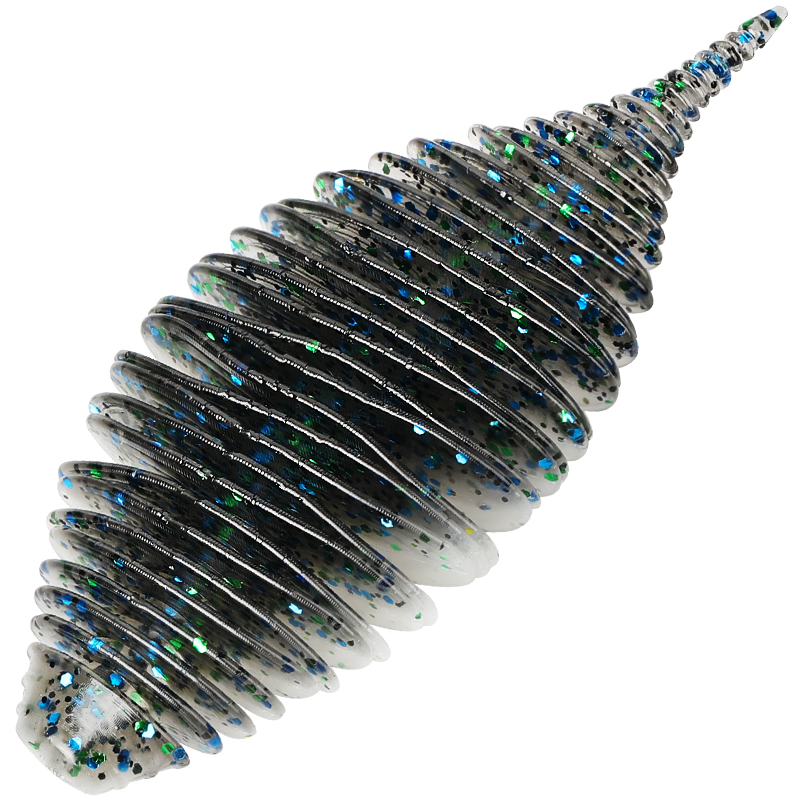高比重螺纹虾71mm/96mm（6只装） Soft Bait